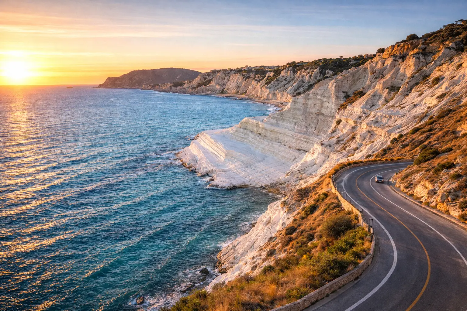 Sizilien Küstenstraße